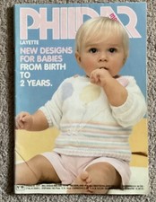Phildar Vintage Magazine No 99 — French Classic Baby Layette Designs - 0 - 2 yrs