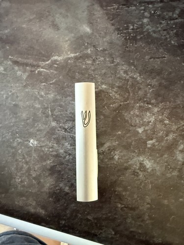Mezuzah with non kosher scroll - mezuzah,