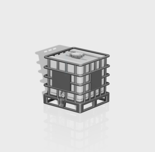 Printed scale 1000l - 1/18,