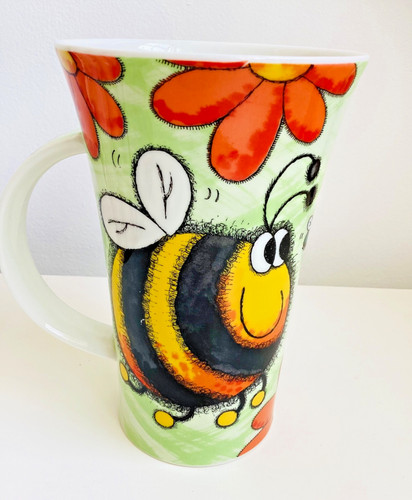 Dunoon stoneware mug bees big - bees, "big