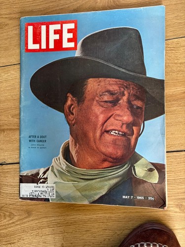 John wayne life magazine 1965 - life,