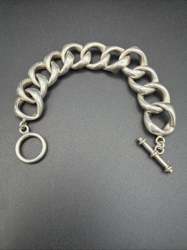 Chunky sterling silver hollow - silver,