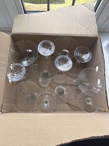 Set martini glasses - set, 12