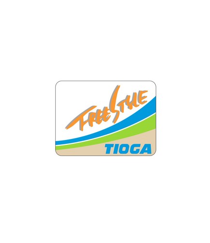 Tioga freestyle bars decal - tioga,