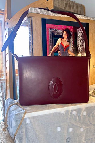 Cartier burgundy smooth - cartier,