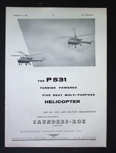 Original 1958 advert - original,
