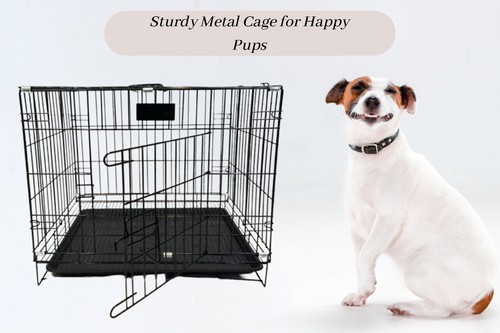 Dog cage puppy training crate - dog,