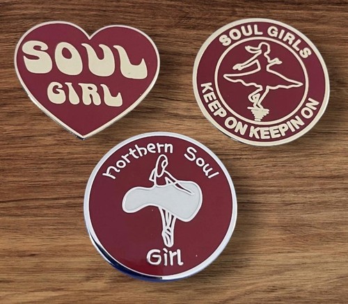 Northern soul badge - badge,