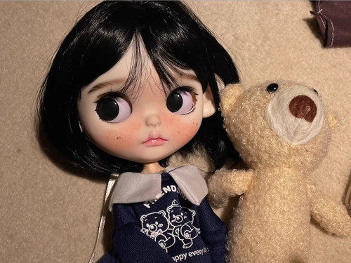 Blythe doll custom - custom, outfits