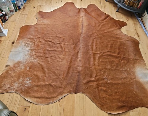 Brown cowhide 6 8 v - 6'5", 6'8"
