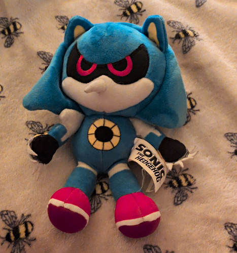 Metal sonic plush - sonic,