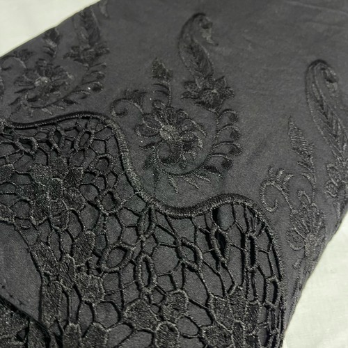 Cotton floral embroidery - cotton,