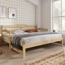 3 FT Daybed Cabin Bed Single Guest Bed Sofa Bed, 90 x190 cm
