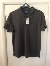 Polo Shirt Top Men’s Size Large 40" Grey Projob Of Sweden Workwear NEW