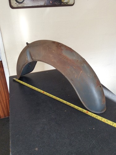 Vintage motorcycle mudguard - vintage,