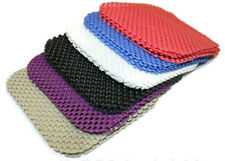 PACK OF 4 Rubber Non Slip Square Mat Non-Slip Anti Scratch Table Pads Coasters 