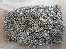 15mm U Fencing Nails Galvanised Heavy Duty Staples Pointed Nails Garden