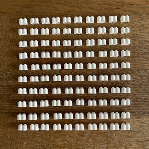 Lego palisade brick 1x2 part - lego,