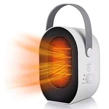 Fan Heater Electric Heater with 1200W/600W Heating Modes, Portable Heaters for H