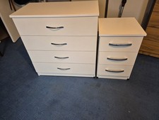 Matching Dresser Set- Modern White Finnish