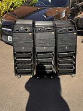 Professional Hairdressing Cart Salon Trolley Tray Beauty Barber Hair Color