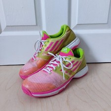 Adidas Adiprene+ trainers size UK 9 Pink Green
