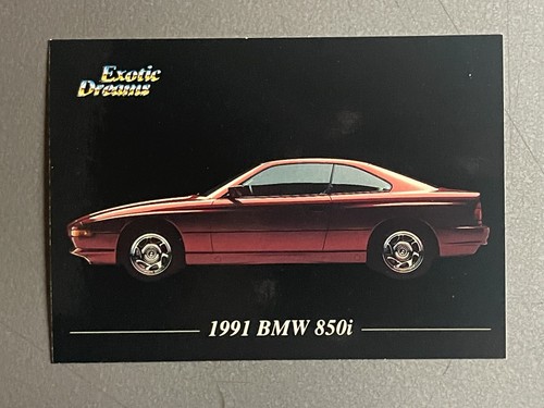 1991 bmw 850i coupe exotic - bmw,