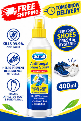 Scholl shoe spray antifungal - shoe,