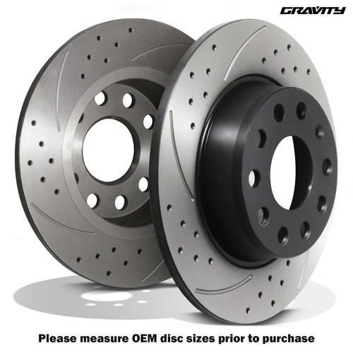 272mm rear grooved drilled - 272mm,