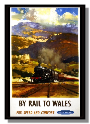 British railway framed repro - british,