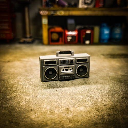 Scale boombox - scale, rc
