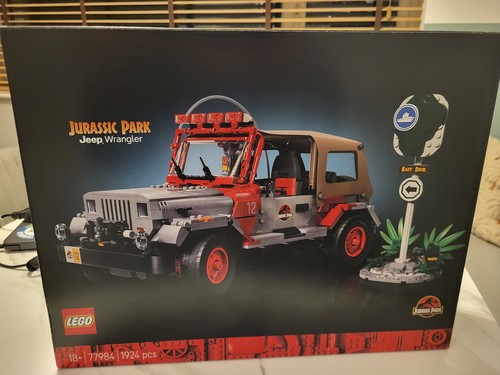 Lego jurassic park jeep - lego,