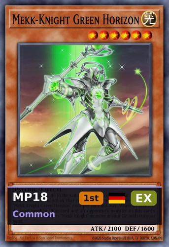 Mekk knight green horizon - mekk,