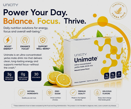Unicity unimate yerba mate - yerba,