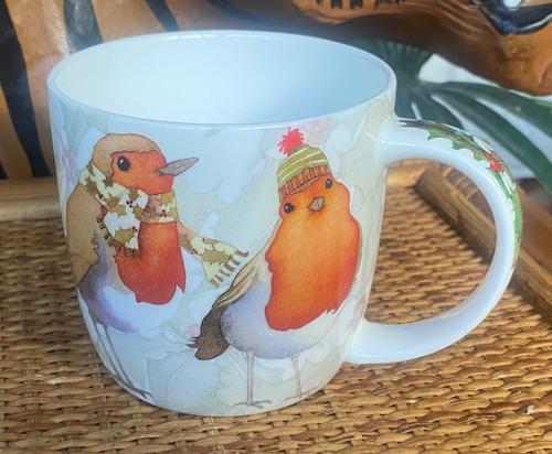 Emma ball christmas robins - ball,