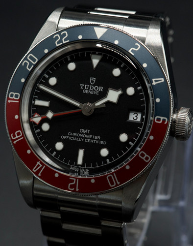 Tudor black bay - gmt, pepsi
