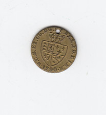 1790 Gaming Token Small George III very good grade (17901a)