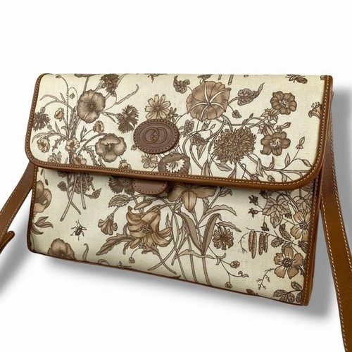 Gucci flora shoulder bag - gg,
