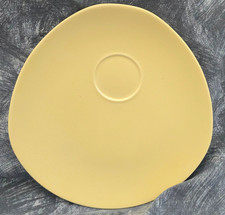 BRANKSOME CHINA — SUPER FINE — YELLOW — 1 — COMBINED SAUCER-PLATE