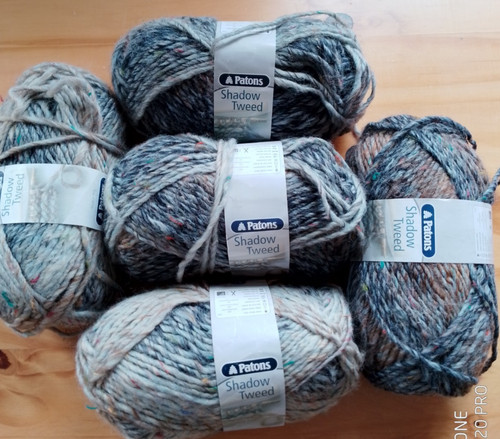 Patons shadow tweed - shadow,