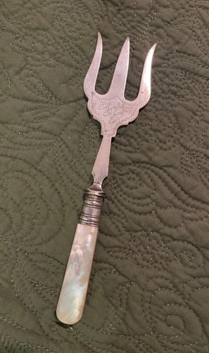 Vintage bread fork - bread,