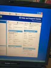 Toshiba satellite 4080XCDT and