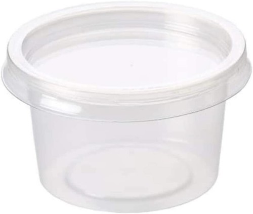 2oz 4oz sauce pots with - with, lids