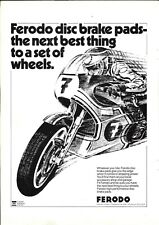BARRY SHEENE. Heron Suzuki RG500. Ferodo Brake Pads