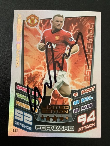 Signed wayne rooney manchester - rooney,