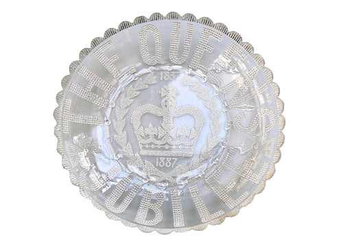 Sowerby glass 1887 queen - glass,