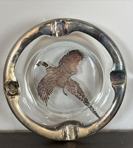 Clear glass silver - silver, overlay