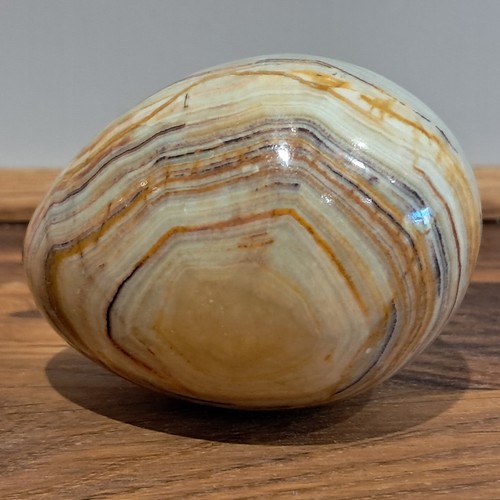 Onyx stone egg - onyx,