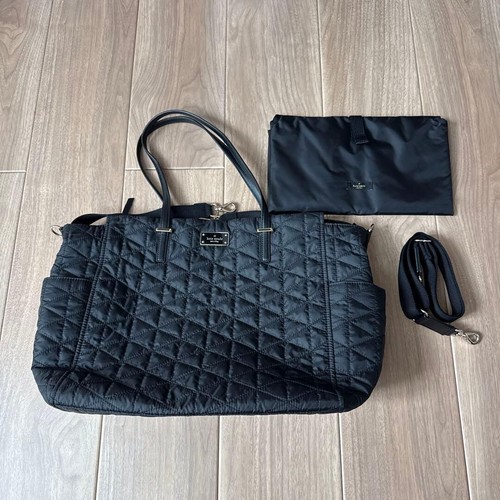 Kate spade black - black, nylon