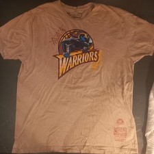 NBA Hardwood Classics Mitchell & Ness Warriors T Shirt XL